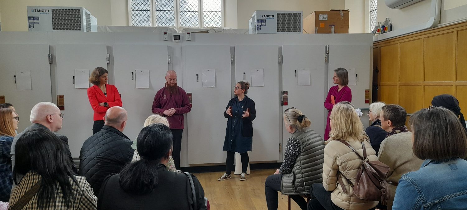 A recent open day in Poppy's mortuary