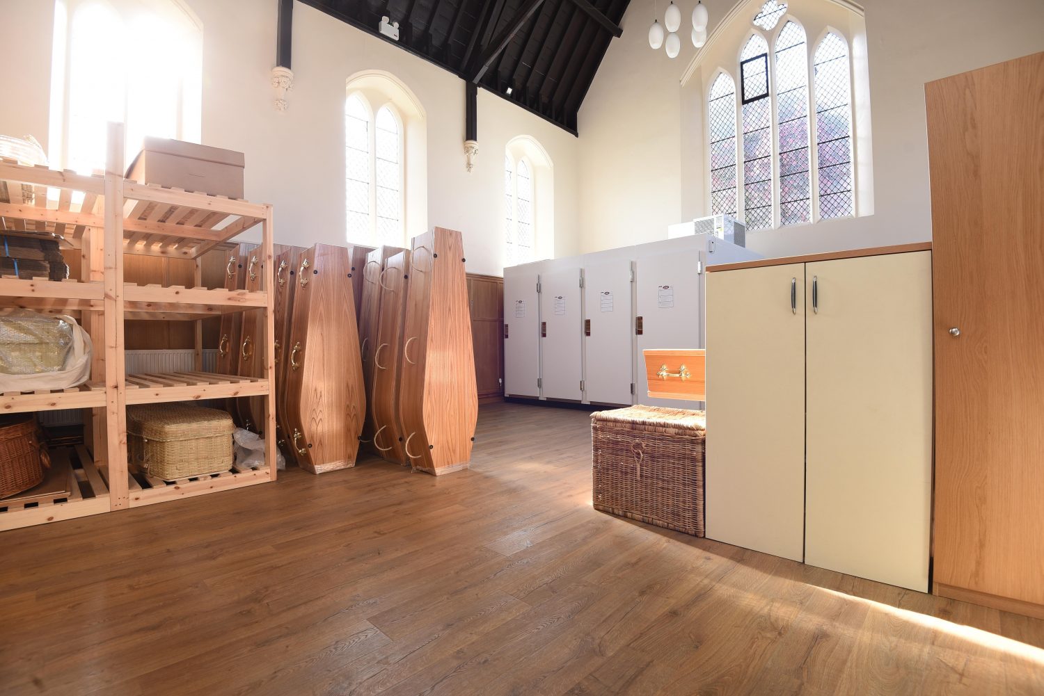 The mortuary at Poppy's