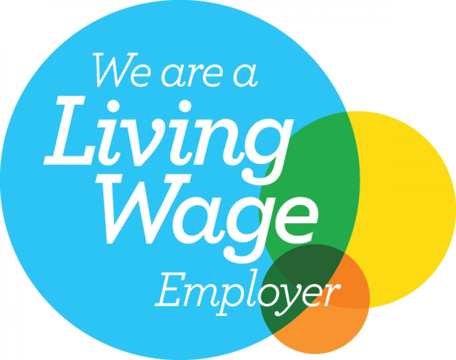 Living Wage employer logo, Poppy's, London funeral director