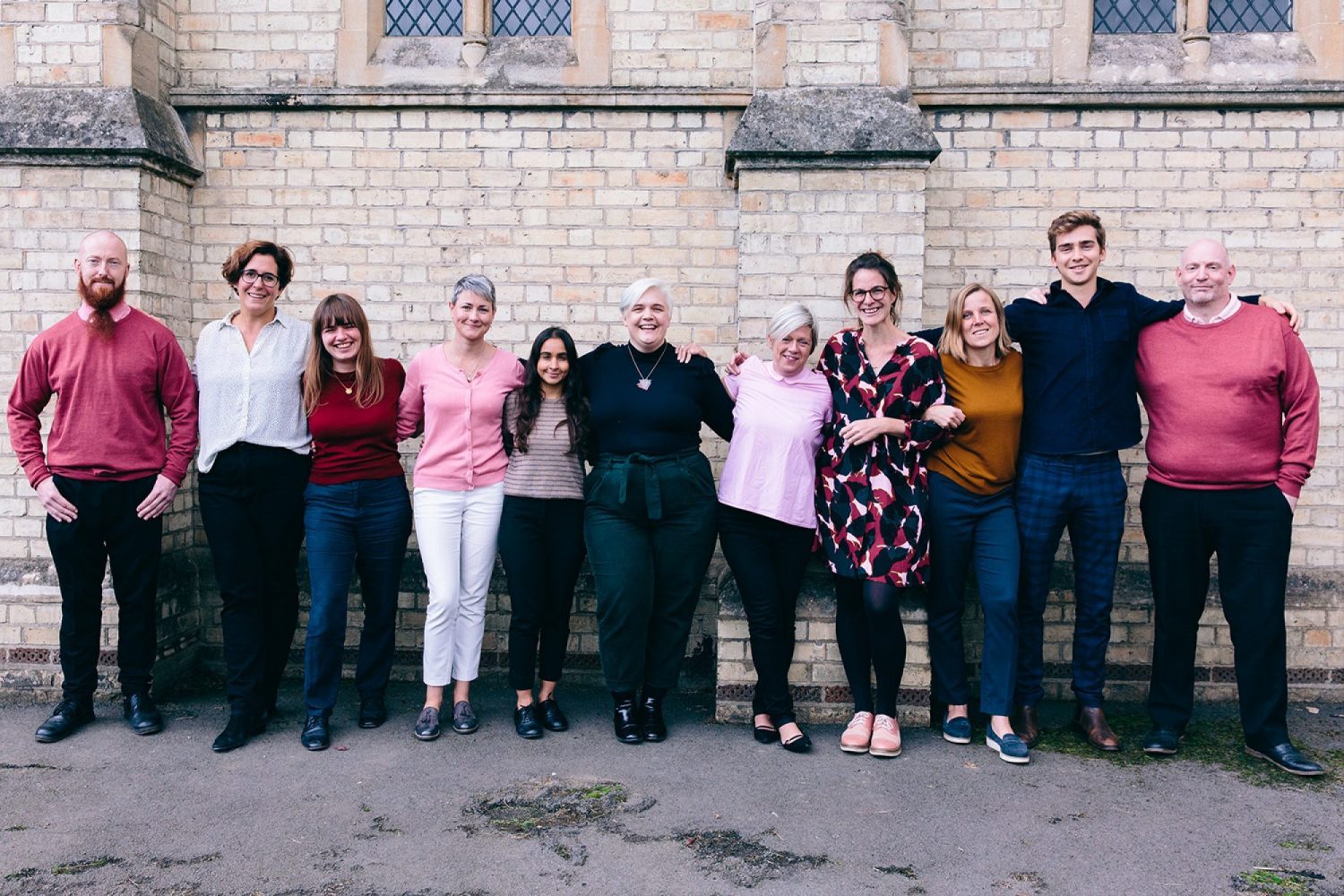Poppy's staff team outside Tooting HQ | london funerals | london funeral director