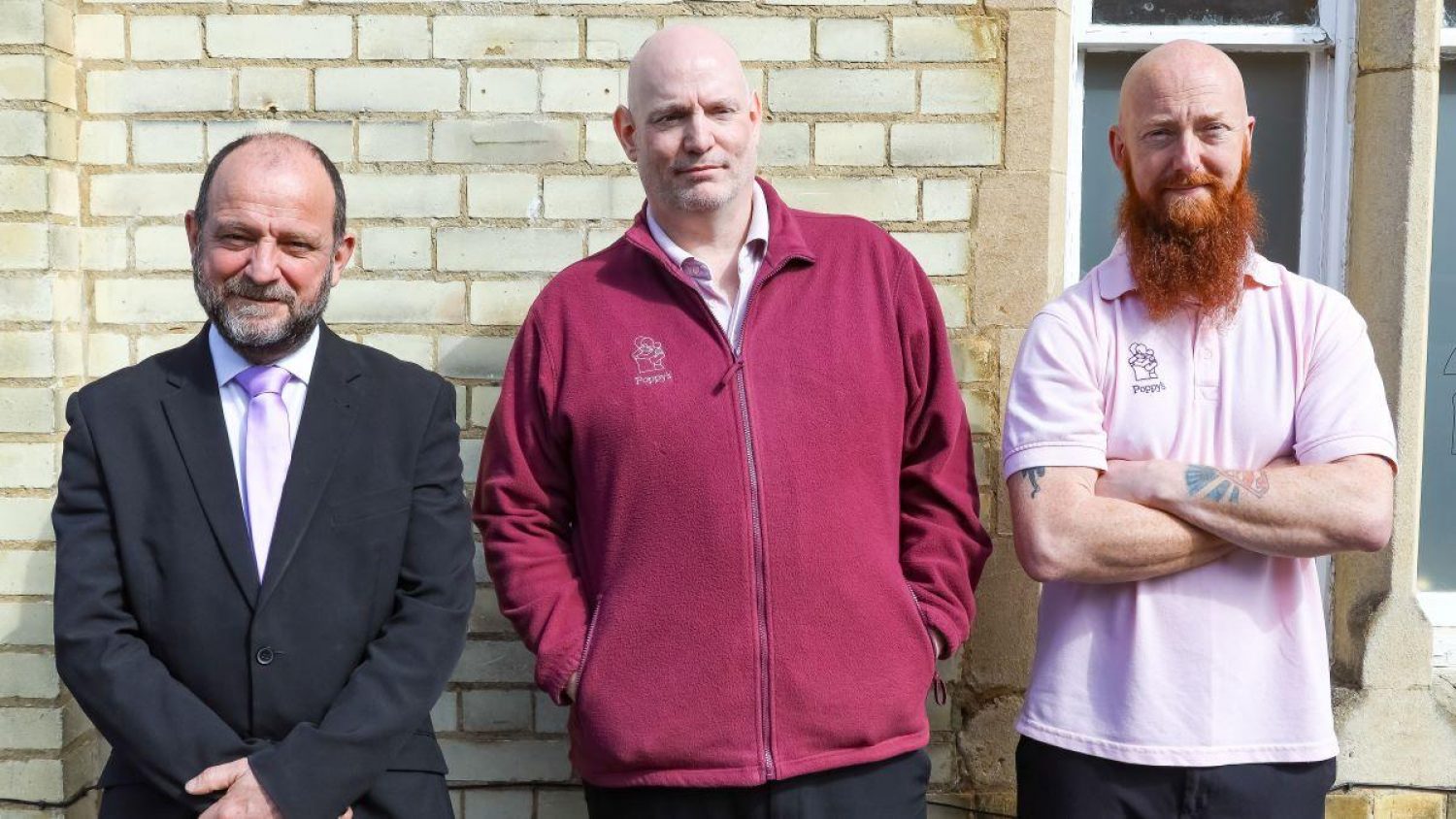 Poppy's team in different uniform options