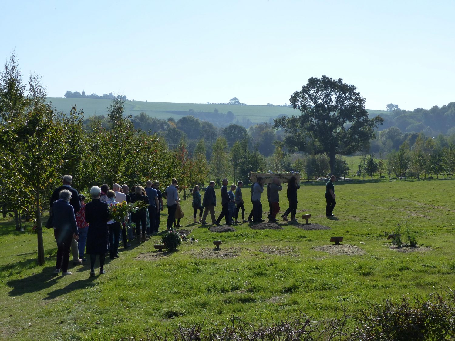 Clayton Wood natural burial ground