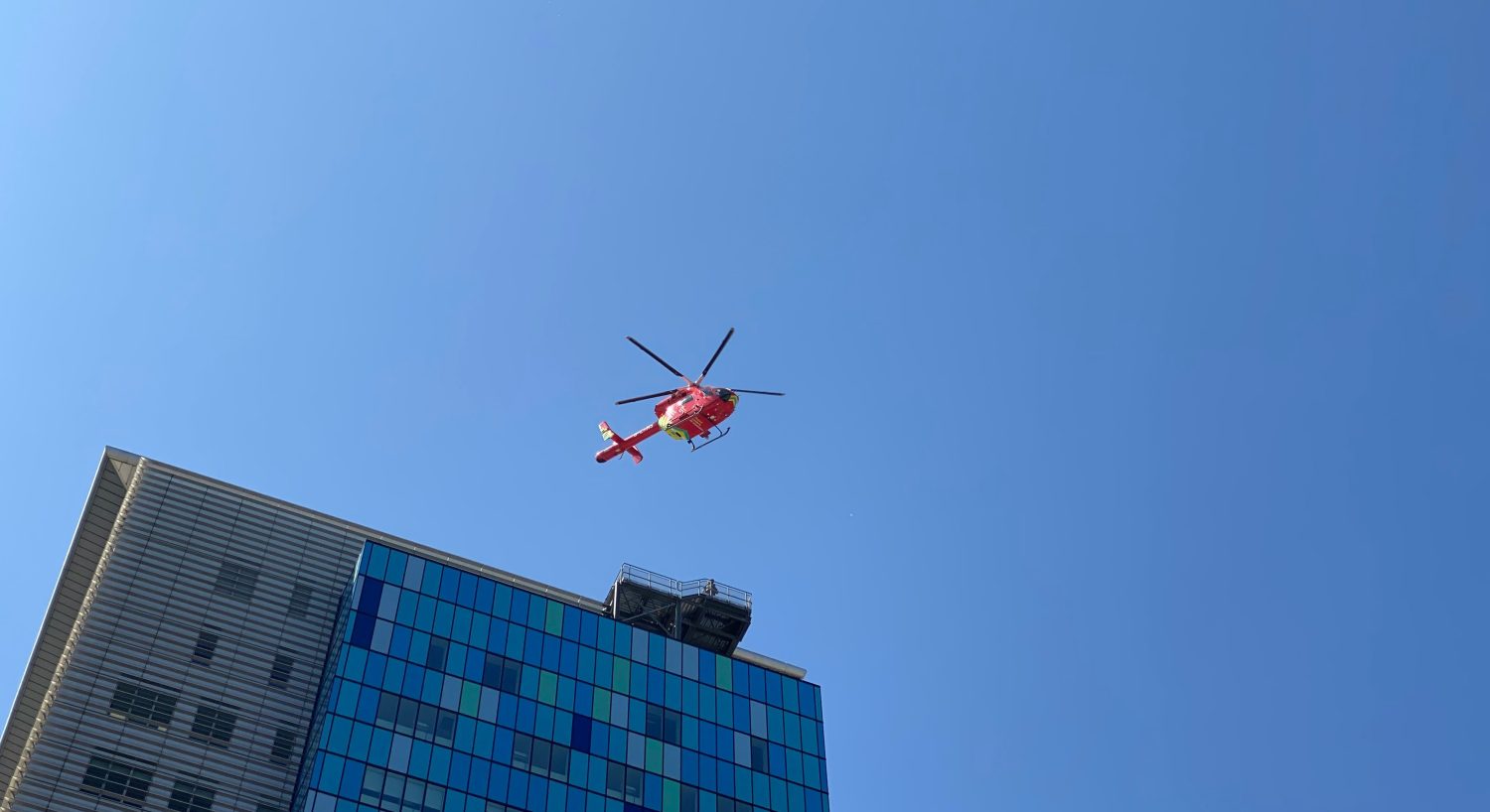 Air ambulance organ donation